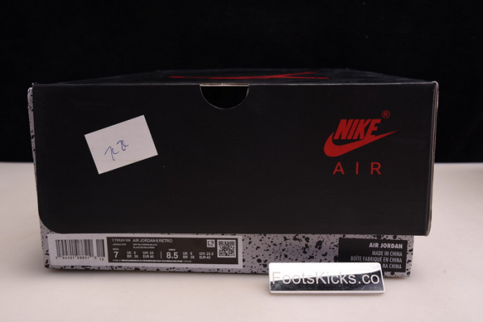 Air Jordan 6 Retro "Carmine" （2021）CT8529-106