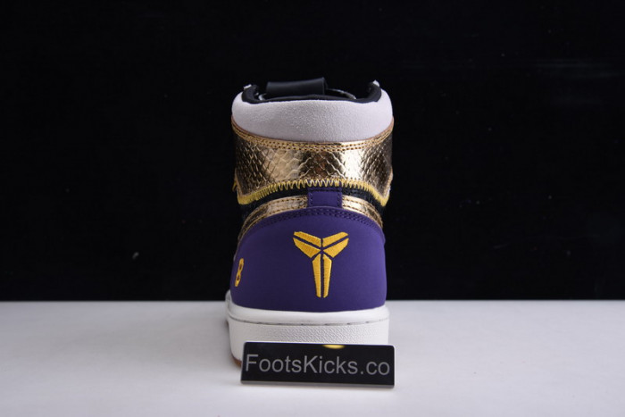 Kobe Bryant x Air Jordan 1 High OG Black-Purple 555088-171