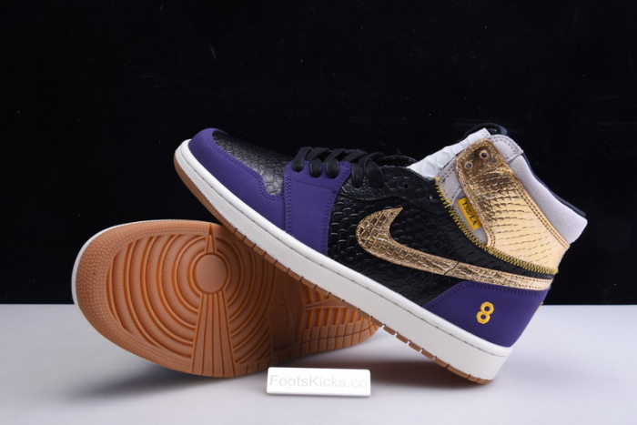 Kobe Bryant x Air Jordan 1 High OG Black-Purple 555088-171