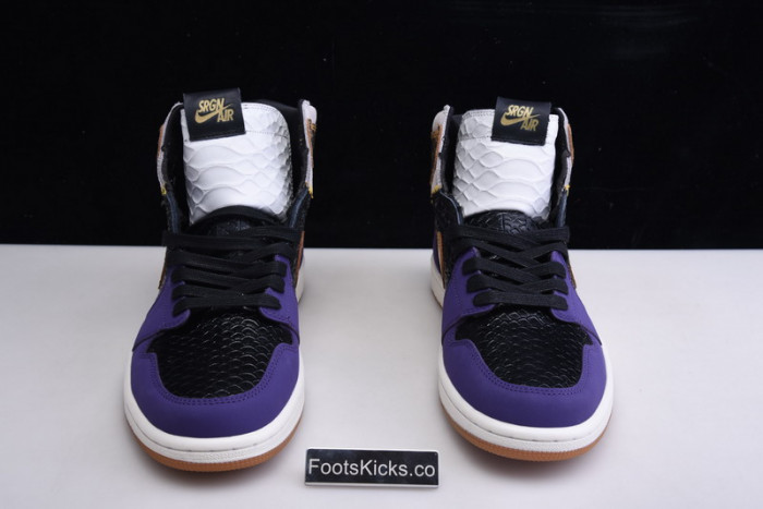 Kobe Bryant x Air Jordan 1 High OG Black-Purple 555088-171
