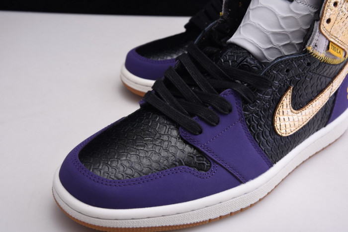 Kobe Bryant x Air Jordan 1 High OG Black-Purple 555088-171