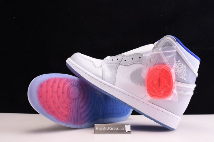 Air Jordan 1 Zoom White Racer Blue CK6637-104
