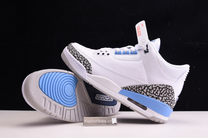 Air Jordan3 UNC  CT8532-104