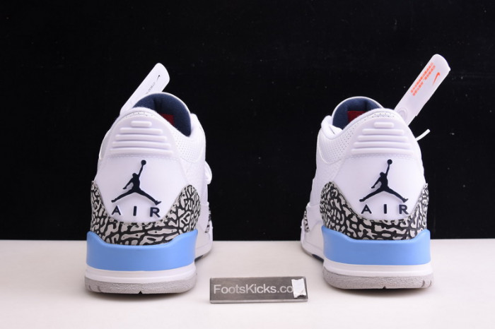 Air Jordan3 UNC  CT8532-104