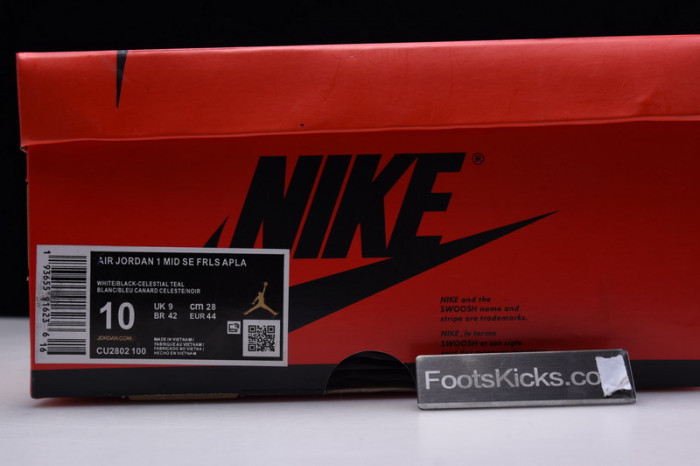 Air Jordan 1 Mid FACETASM CU2802-100
