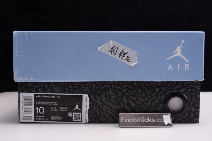 Air Jordan3 UNC  CT8532-104