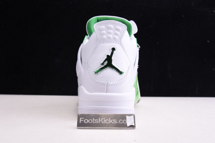 Air Jordan 4 Retro “Pure Money”  white green CT8527-113