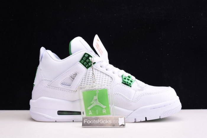 Air Jordan 4 Retro “Pure Money”  white green CT8527-113
