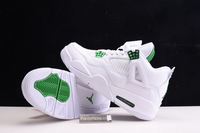 Air Jordan 4 Retro “Pure Money”  white green CT8527-113