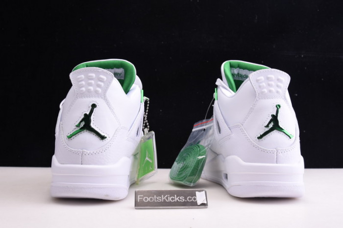Air Jordan 4 Retro “Pure Money”  white green CT8527-113