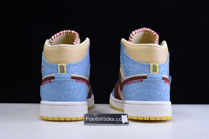 Air Jordan 1 Mid SE Fearless Maison Chateau CU2803-200