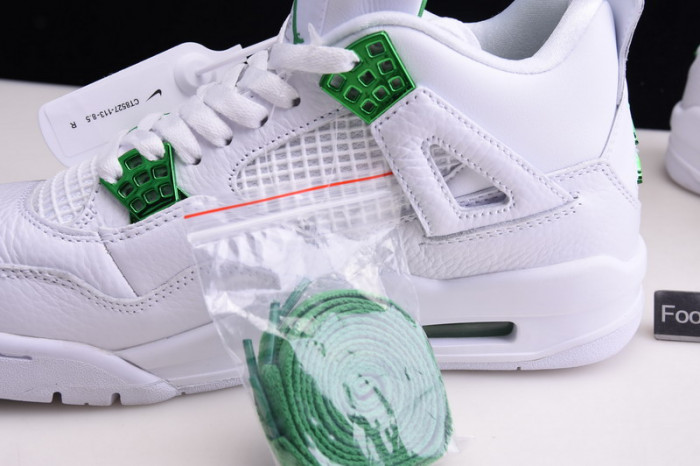 Air Jordan 4 Retro “Pure Money”  white green CT8527-113