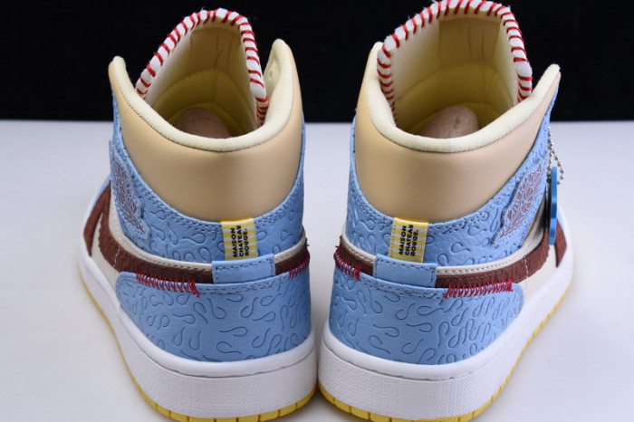 Air Jordan 1 Mid SE Fearless Maison Chateau CU2803-200
