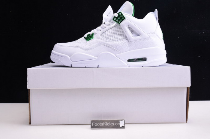 Air Jordan 4 Retro “Pure Money”  white green CT8527-113