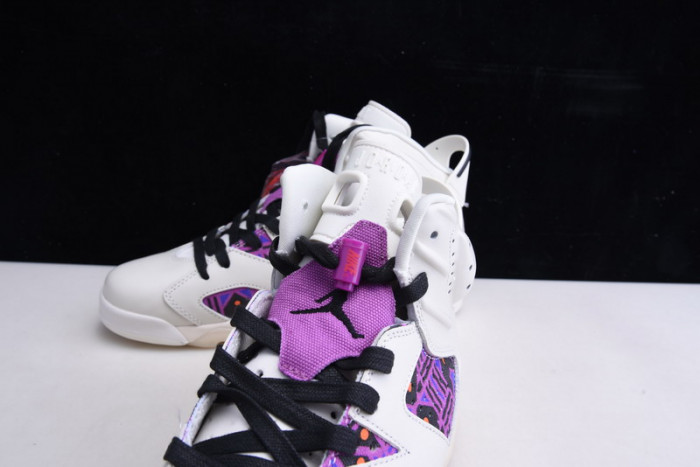 AIR JORDAN 6 RETRO QUAI54 SAIL BLACK CZ4152-101
