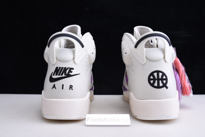 AIR JORDAN 6 RETRO QUAI54 SAIL BLACK CZ4152-101