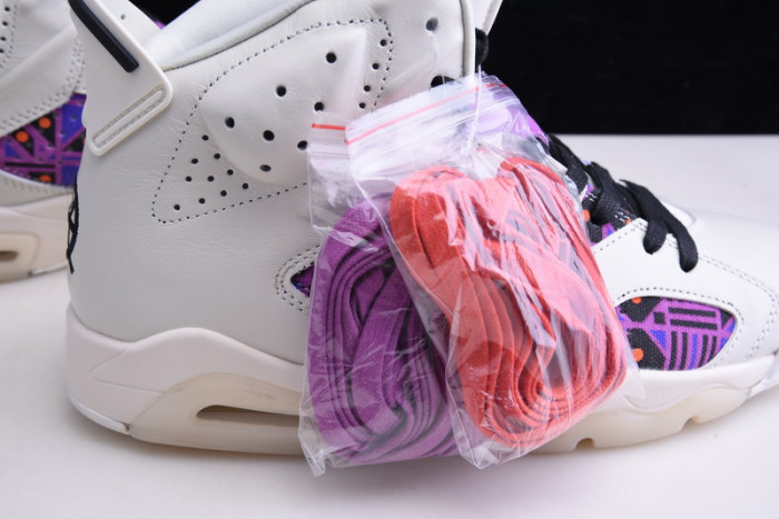 AIR JORDAN 6 RETRO QUAI54 SAIL BLACK CZ4152-101