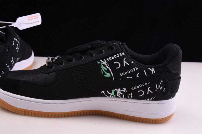 Travis Scott x Nike Air Force 1 Astroworld Black CN2405 901