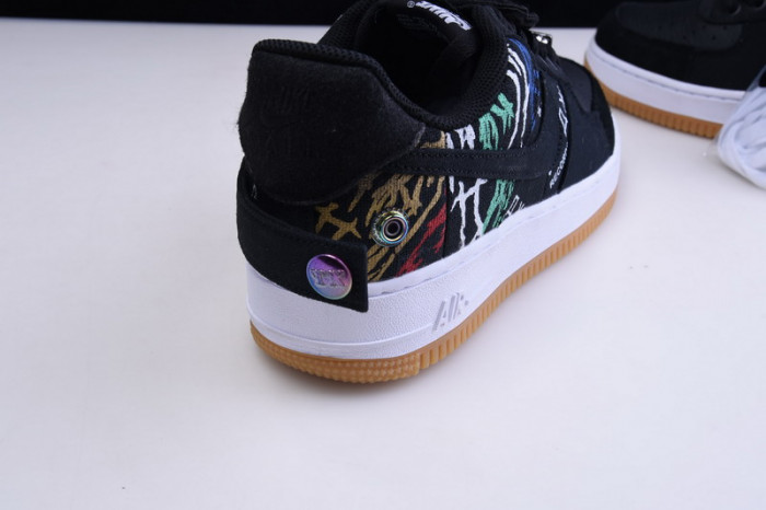 Travis Scott x Nike Air Force 1 Astroworld Black CN2405 901
