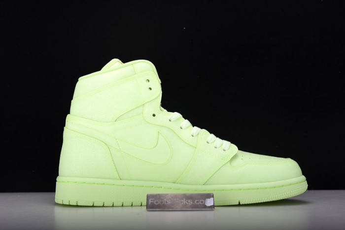 Air Jordan 1 Retro High Barely Volt  AH7389-700