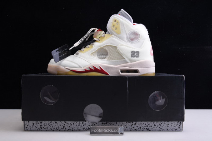 OFW Air Jordan 5 ice cream colorway CT8480-002