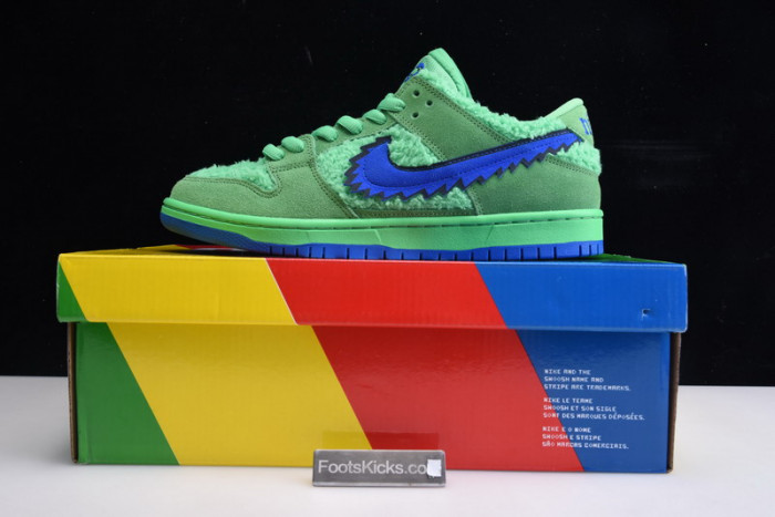 GRATEFUL DEAD X NIKE SB DUNK LOW“ GREEN  BEAR” CJ5378-300