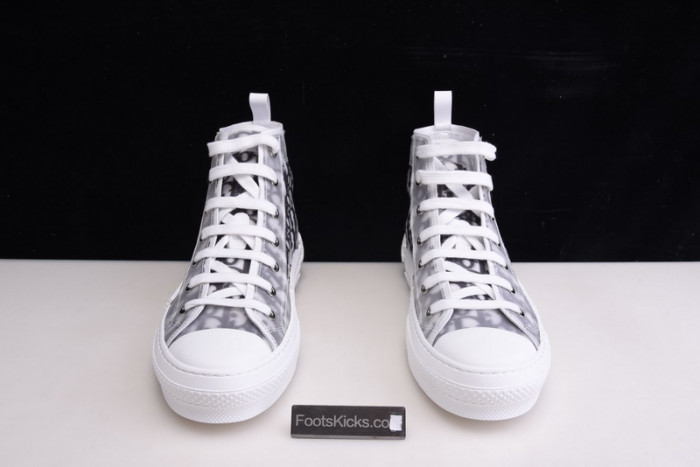 B23 Oblique High Top Sneakers white T004801-1070