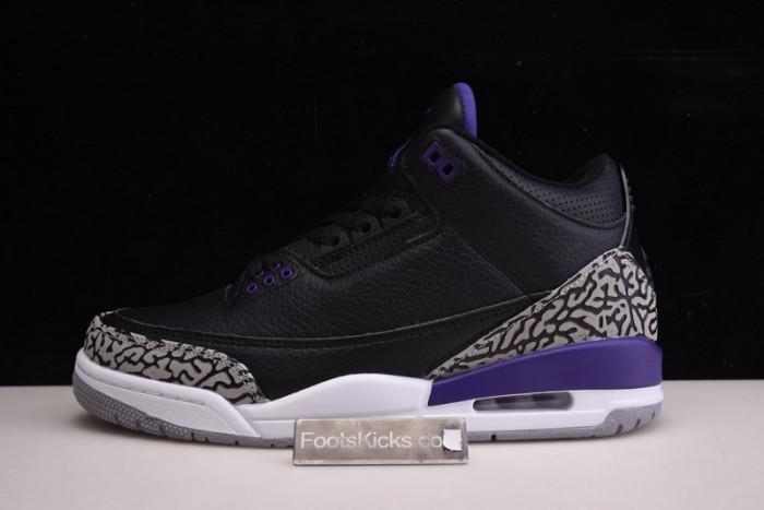 Air Jordan 3 Retro ''Court Purple'' CT8532-050
