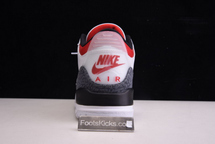Air Jordan 3 Retro Denim "Fire Red" CZ6431-100