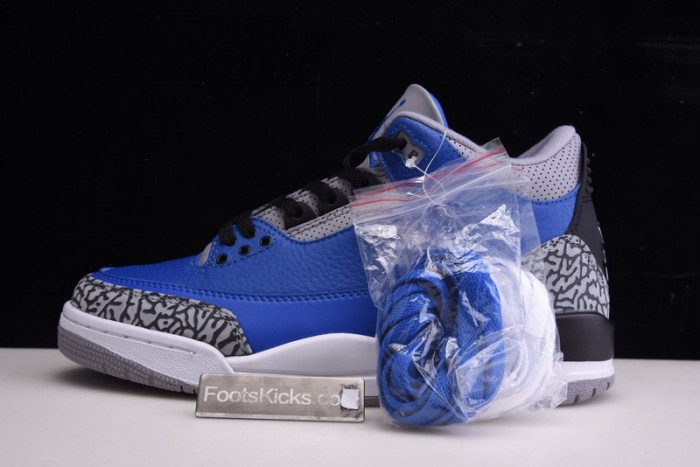 Air Jordan 3 Retro "Varsity Royal"  CT8532-400