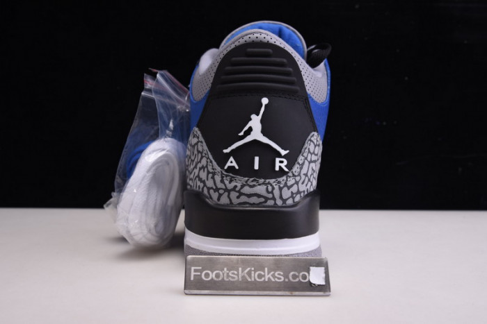 Air Jordan 3 Retro "Varsity Royal"  CT8532-400