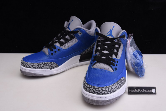 Air Jordan 3 Retro "Varsity Royal"  CT8532-400