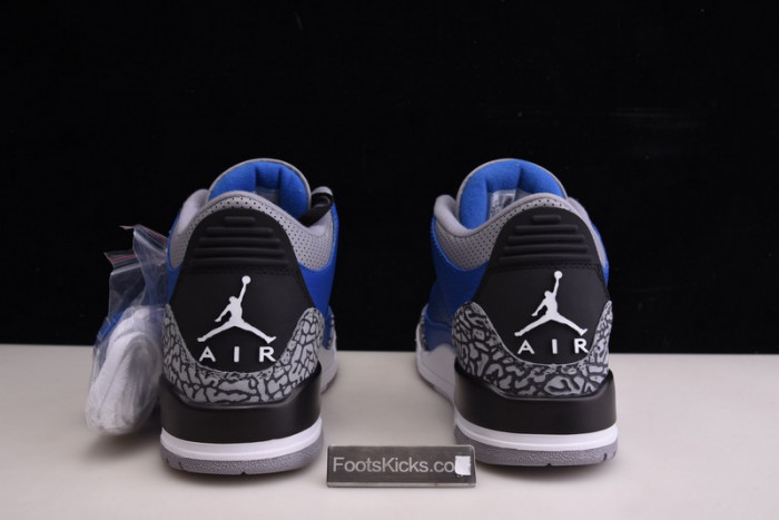Air Jordan 3 Retro "Varsity Royal"  CT8532-400