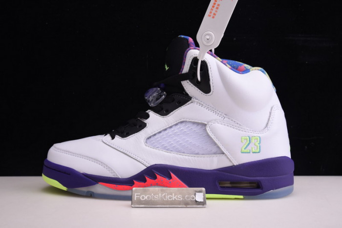 Air Jordan 5 white Alternate Bel-Air  DB3335-100