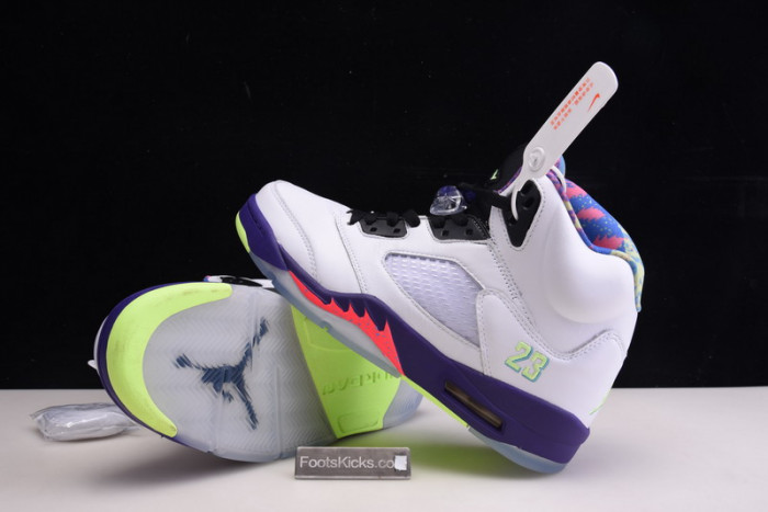 Air Jordan 5 white Alternate Bel-Air  DB3335-100