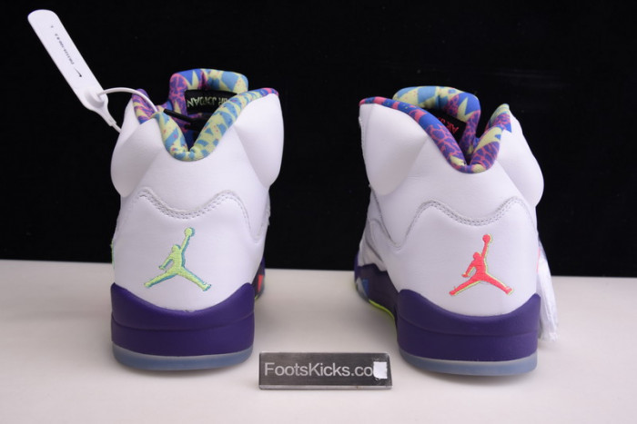 Air Jordan 5 white Alternate Bel-Air  DB3335-100