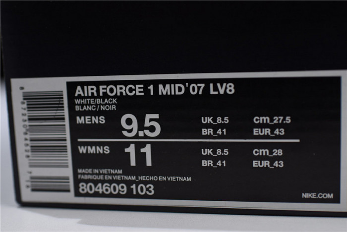Nike Air Force 1 Mid `07 LV8  804609-103