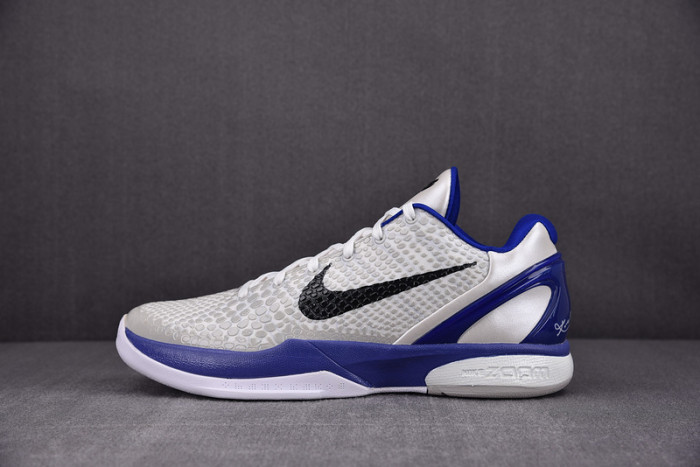 Nike Zoom Kobe VI Protro 6 White Royal Black 436311-100