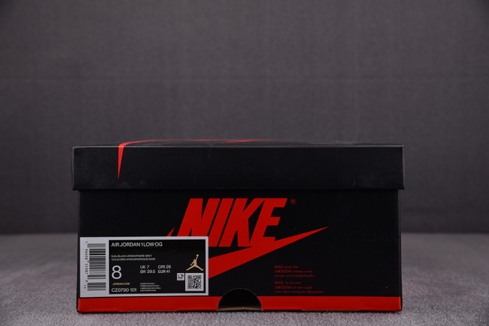 Air Jordan 1 Low OG Atmosphere Grey CZ0790-101