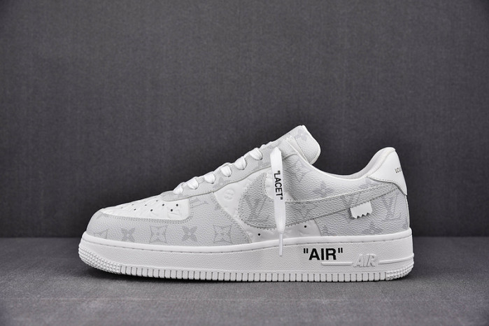 NIKE LOW AIR FORCE 1 X  grey WHITE
