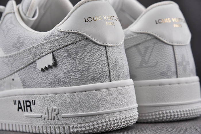 NIKE LOW AIR FORCE 1 X  grey WHITE
