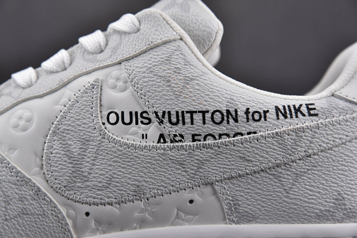 NIKE LOW AIR FORCE 1 X  grey WHITE