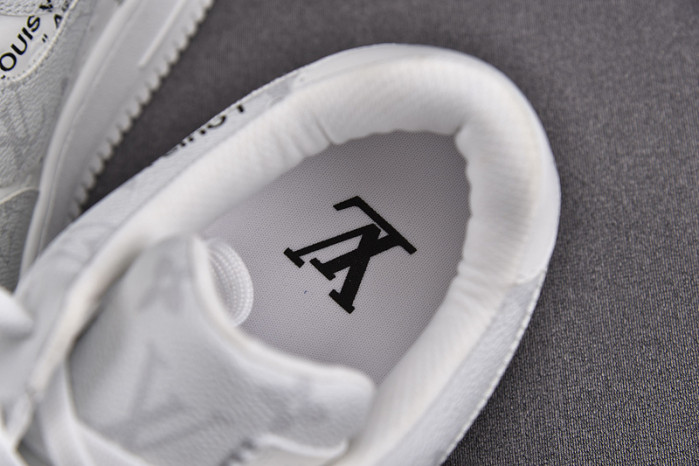 NIKE LOW AIR FORCE 1 X  grey WHITE