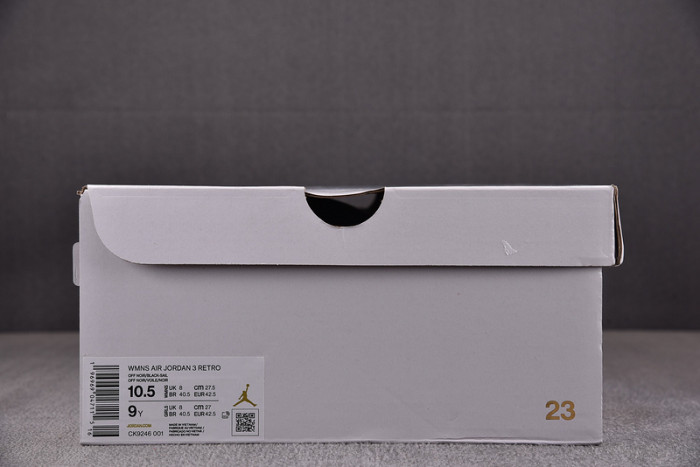 Air Jordan 3 Retro Off Noir CK9246-001