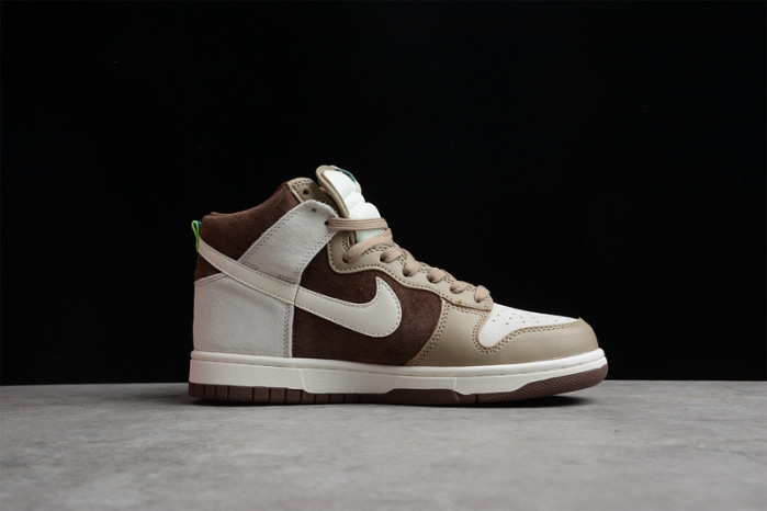 Nike Dunk High Light Chocolate  DH5348-100