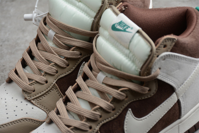 Nike Dunk High Light Chocolate  DH5348-100