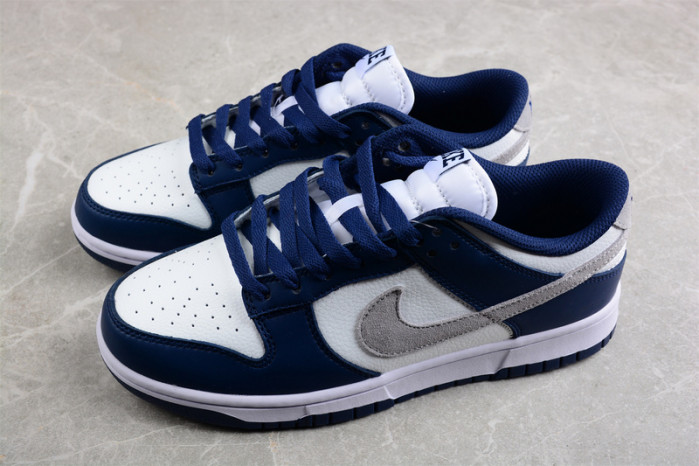 Nike Dunk Low Summit White Midnight Navy  FD9749-400