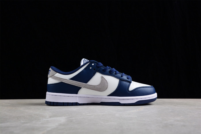 Nike Dunk Low Summit White Midnight Navy  FD9749-400