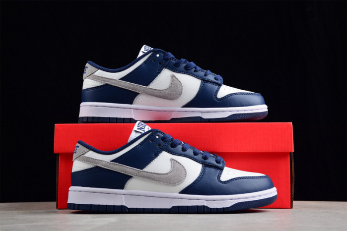Nike Dunk Low Summit White Midnight Navy  FD9749-400