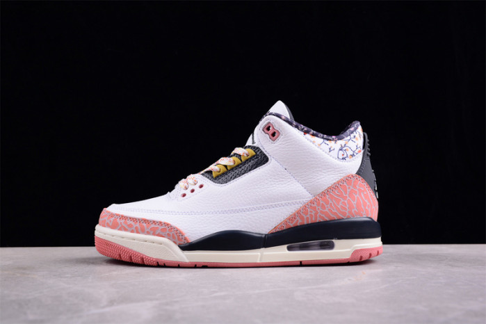 Air Jordan 3 GS "Red Stardust" 441140-100